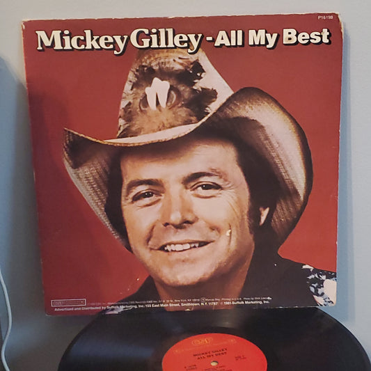 Mickey Gilley All my Best By CBS Records