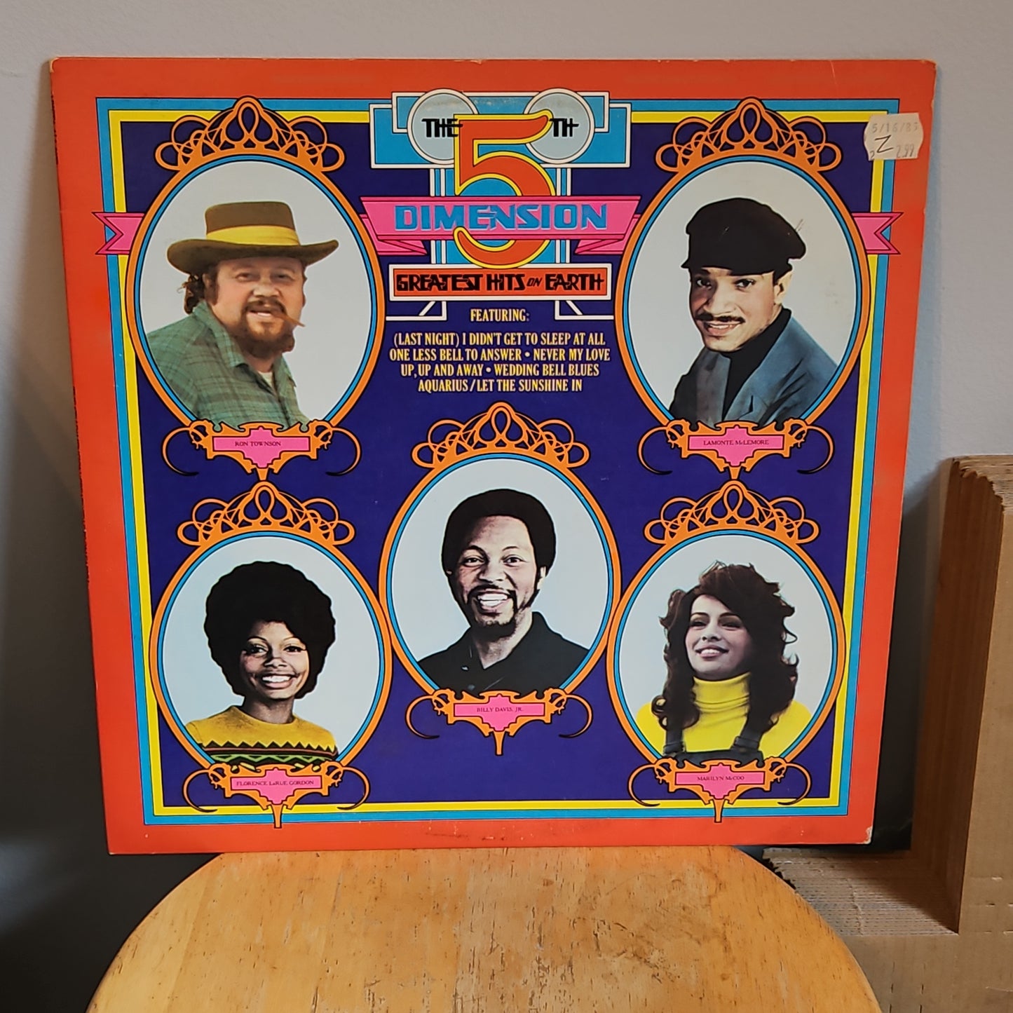 The 5th Dimension Greatest Hits On Earth By Arista Records