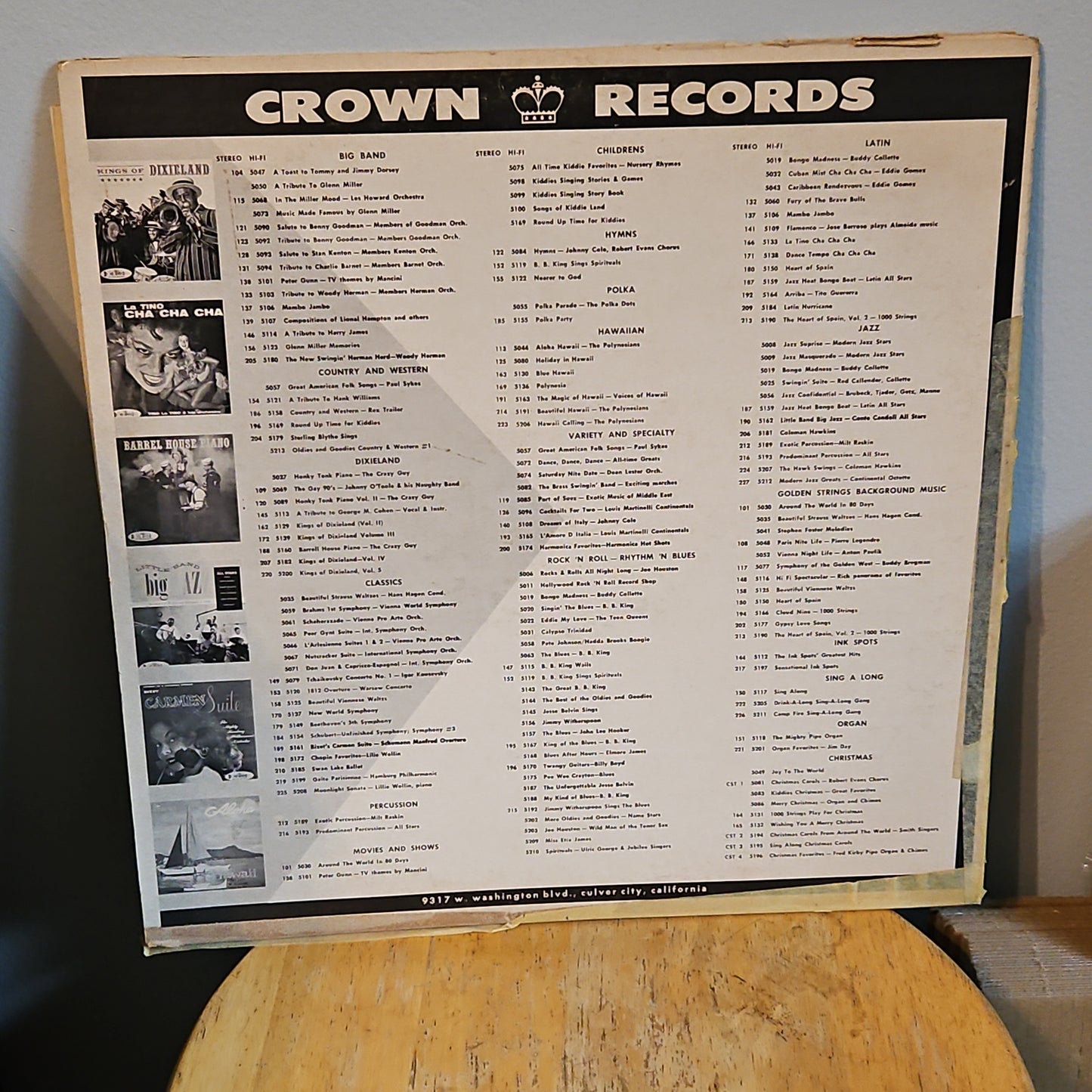 Sensational Ink Spots By Crown Records
