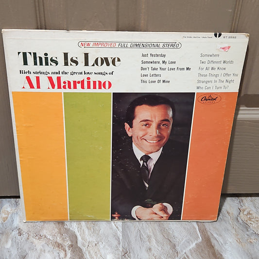 Rich Strings and the great love songs of Al Martino This is Love By Capitol Records