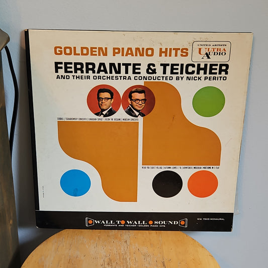 Ferrante and Teicher and Their Orchestra Conducted By Nick Perito Golden Piano Hits By United Artists Records
