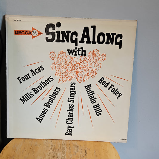 Sing Along With Four Aces Mills Brothers, etc. by Decca Records
