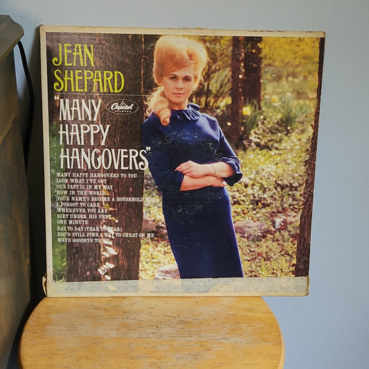 Jean Shepard Many Happy Hangovers By Capitol Records