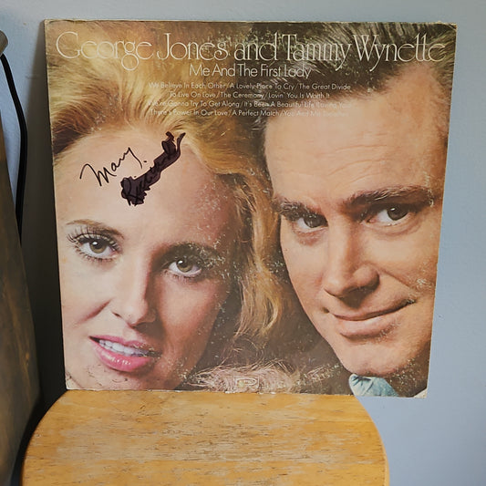 George Jones and Tammy Wynette Me and The First Lady By Epic Records