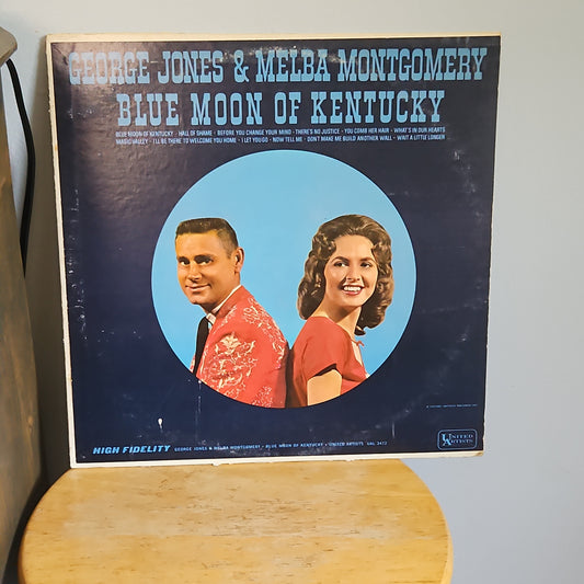 George Jones and Melba Montgomery Blue Moon of Kentucky By United Artists Records