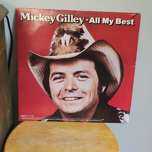 Mickey Gilley All My Best By CBS Records
