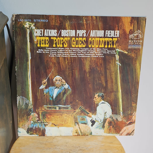 Chet Atkins Boston Pops Arthur Fiedler The "pops" goes Country By RCA Victor Records