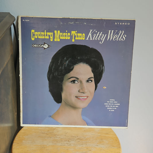 Kitty Wells Country Music Time By Decca Records