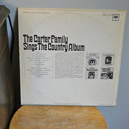 The Carter Family Sings The Country Album By Columbia Record