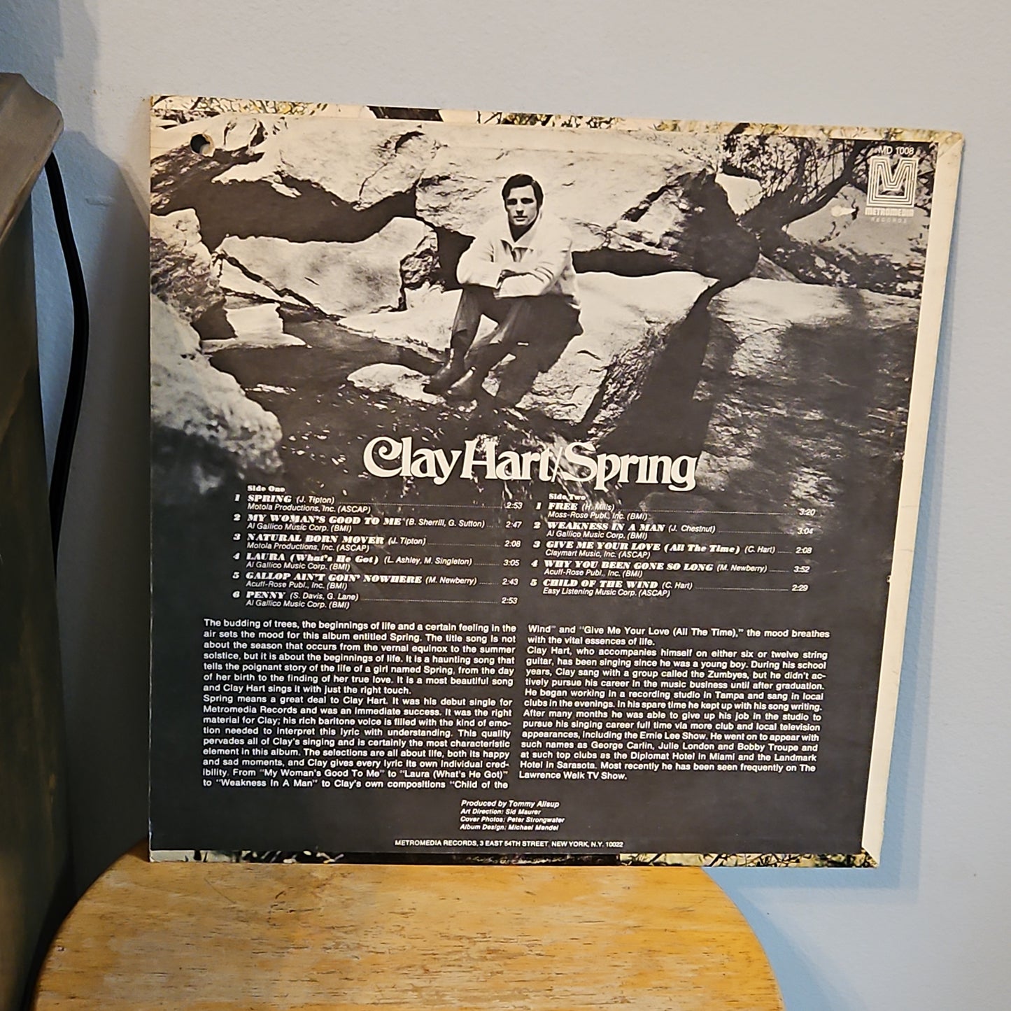 Clay Hart Spring By Metromedia Records