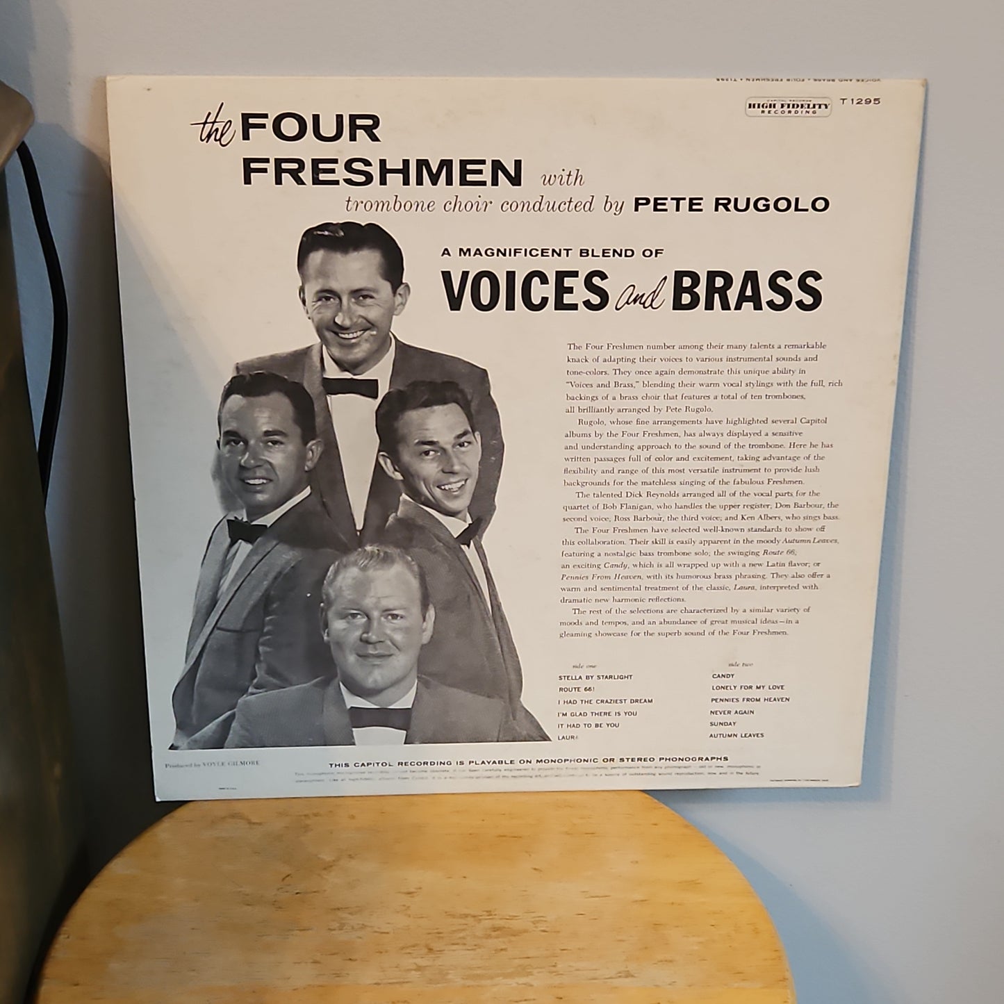 The Four Freshmen Voices and Brass By Capitol Records