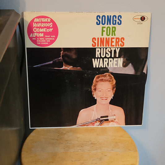Rusty Warren Songs for Sinners By Jubilee Records