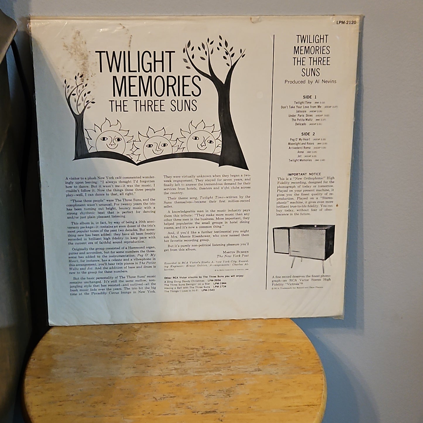 The Three Suns Twilight Memories By RCA Victor Records