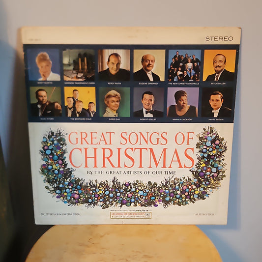 Great Songs of Christmas By The Great Artists Of Our Time By Columbia Records