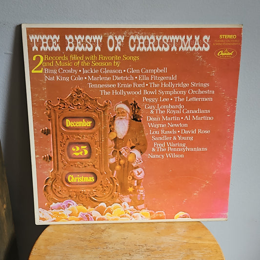 The Best of Christmas 2 Records Filled with Favorite Songs and music of the Season By Capitol Records