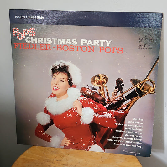 Fiedler Boston Pops Pops Christmas Party By RCA Victor Records