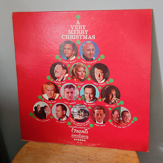 A Very Merry Christmas Produced Exclusively For Grants By Columbia Records