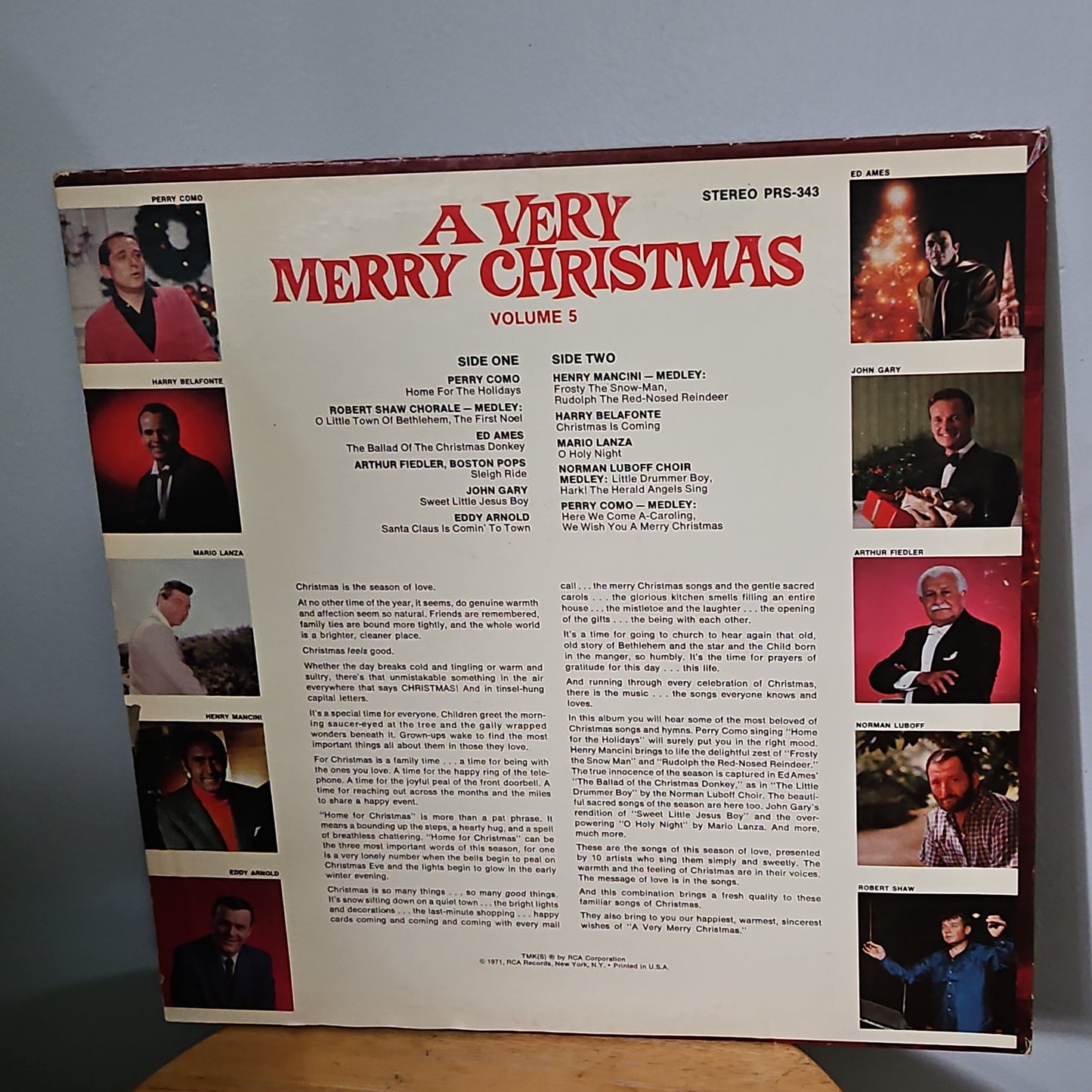 A Very Merry Christmas Volume 5 Special Collector's Edition By RCA Records