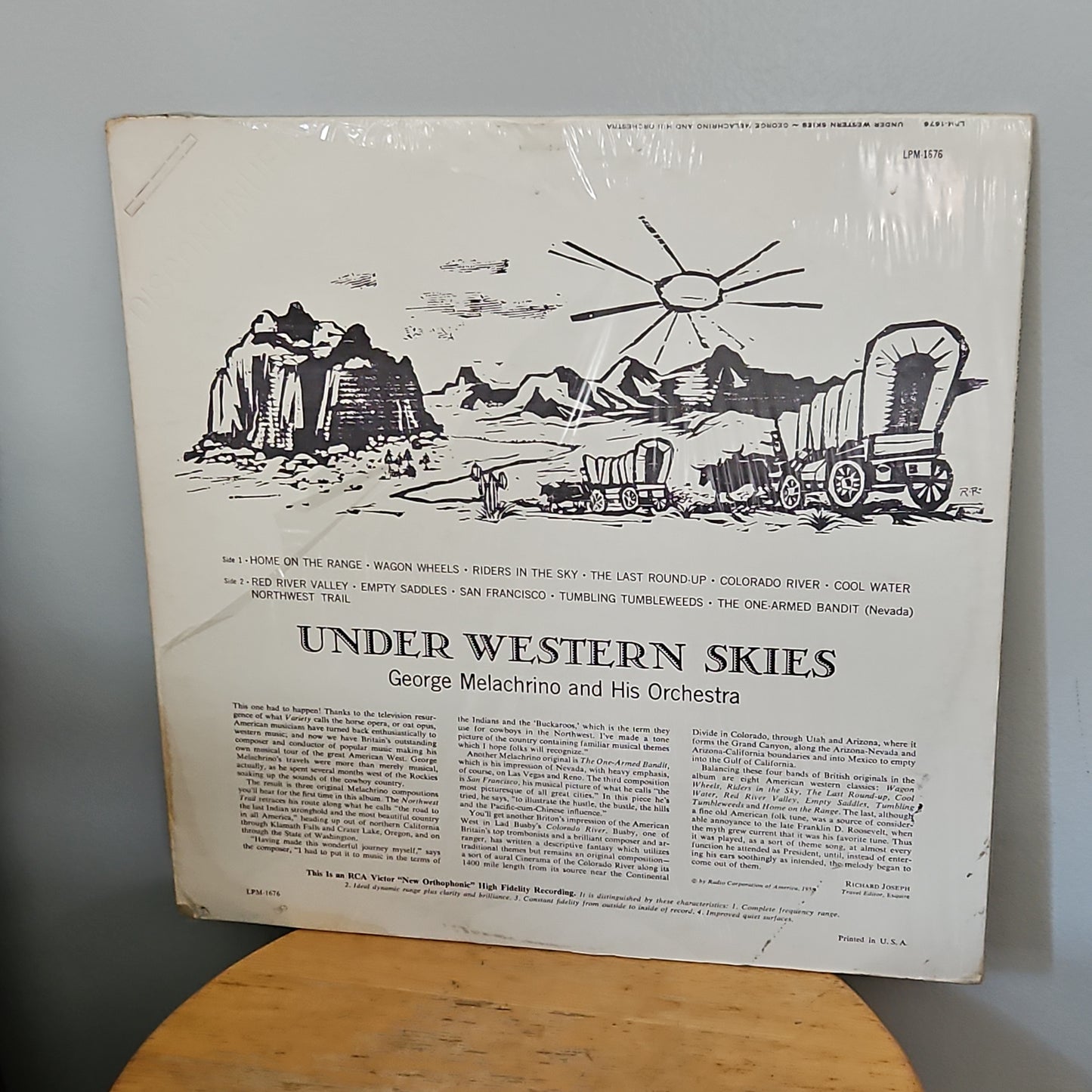 George Melachrino and his Orchestra Under Western Skies By RCA Victor Records