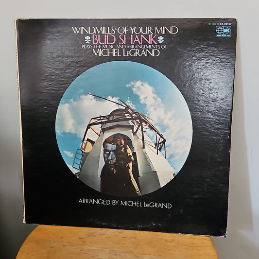 Bud Shank Plays The Music and Arrangements of Michel Legrand Windmills of your Mind By World Pacific Jazz Records