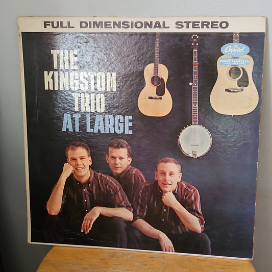 The Kingston Trio At Large By Capitol Records
