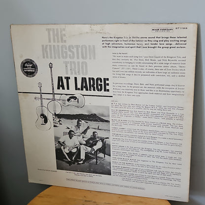 The Kingston Trio At Large By Capitol Records