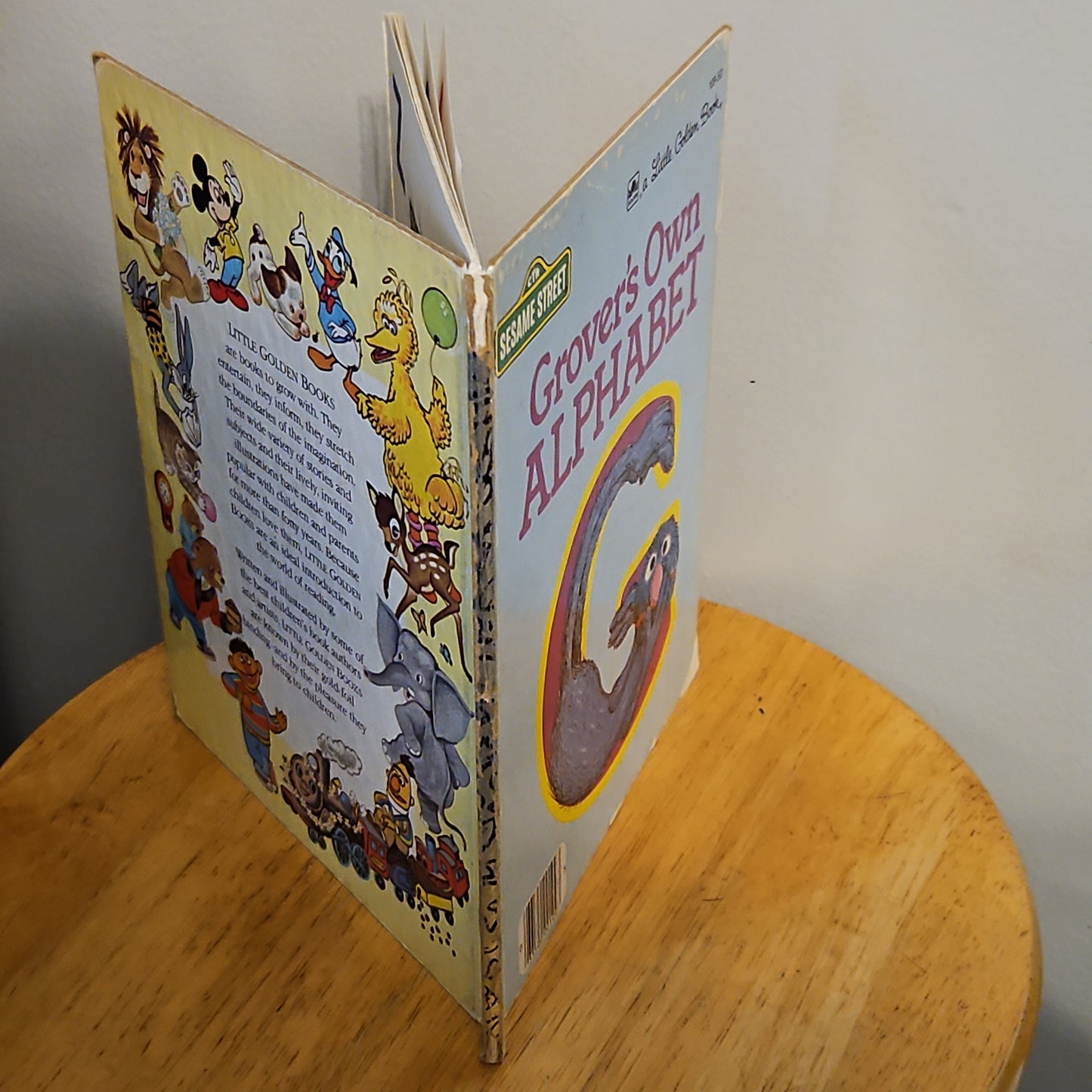 Grover's Own Alphabet By Sesame Street A Little Golden Book 1978