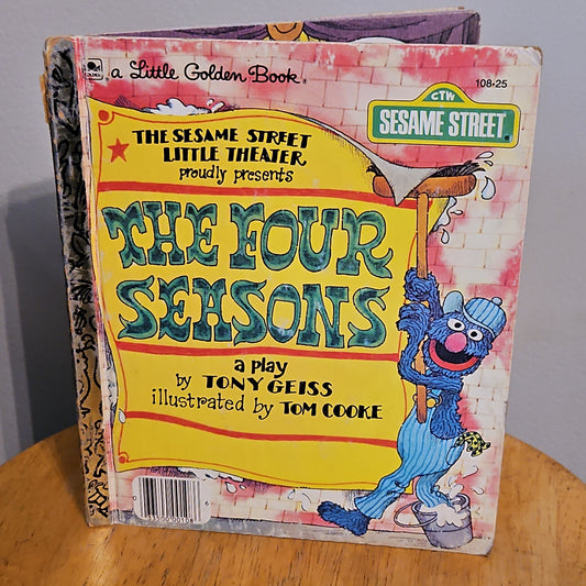 The Four Seasons A Play By Tony Geiss A Little Golden Book 1979