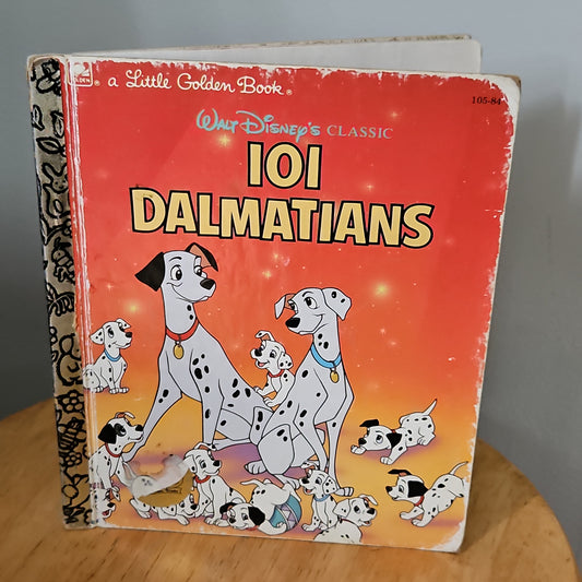 Walt Disney's 101 Dalmatians A Little Golden Book 1991