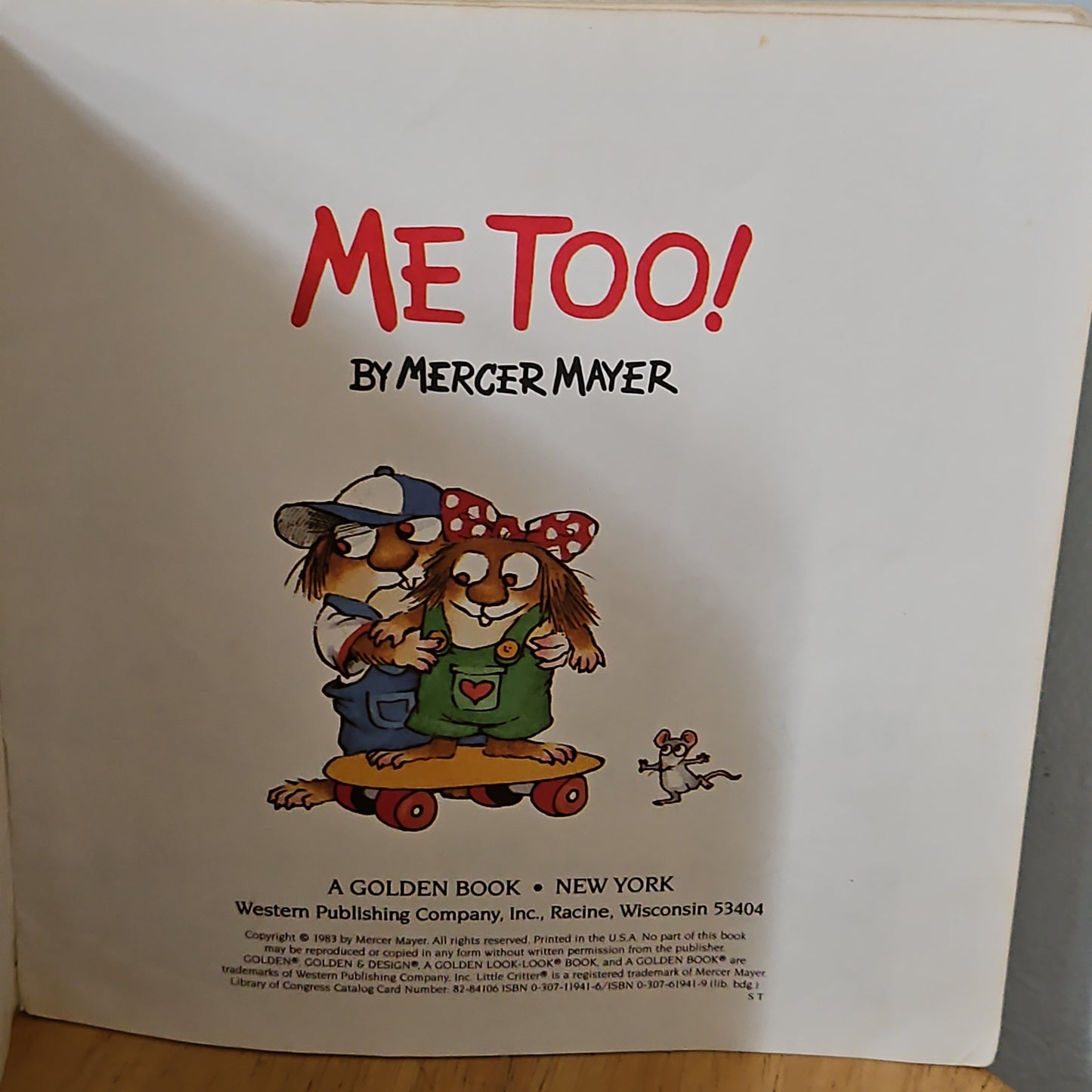 Me Too! By Mercer Mayer 1983