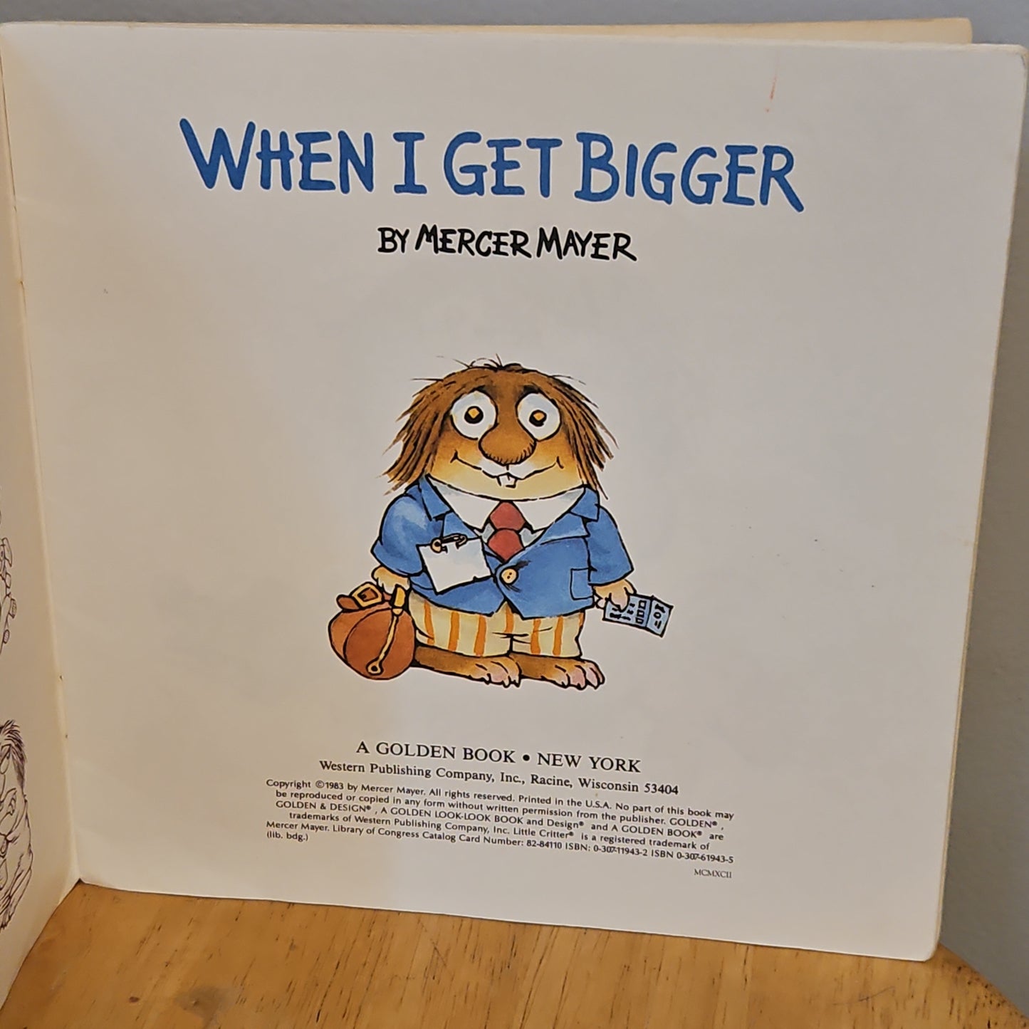 When I get bigger By Mercer Mayer 1983