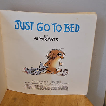 Just Go To Bed By Mercer Mayer 1983