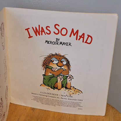 I Was So Mad By Mercer Mayer 1983