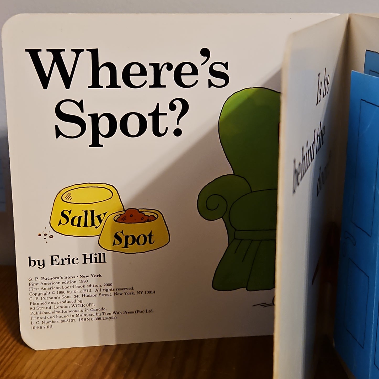 Where's Spot? By Eric Hill 2000