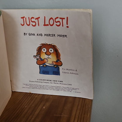 Just Lost! By Gina and Mercer Mayer 1994