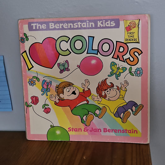 The Berenstain Kids Colors By Stan and Jan Berenstain 1987