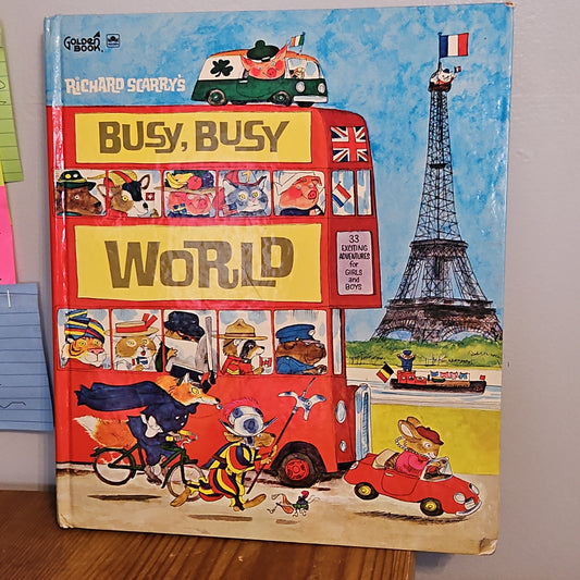 Busy, Busy World By Richard Scarry 1965