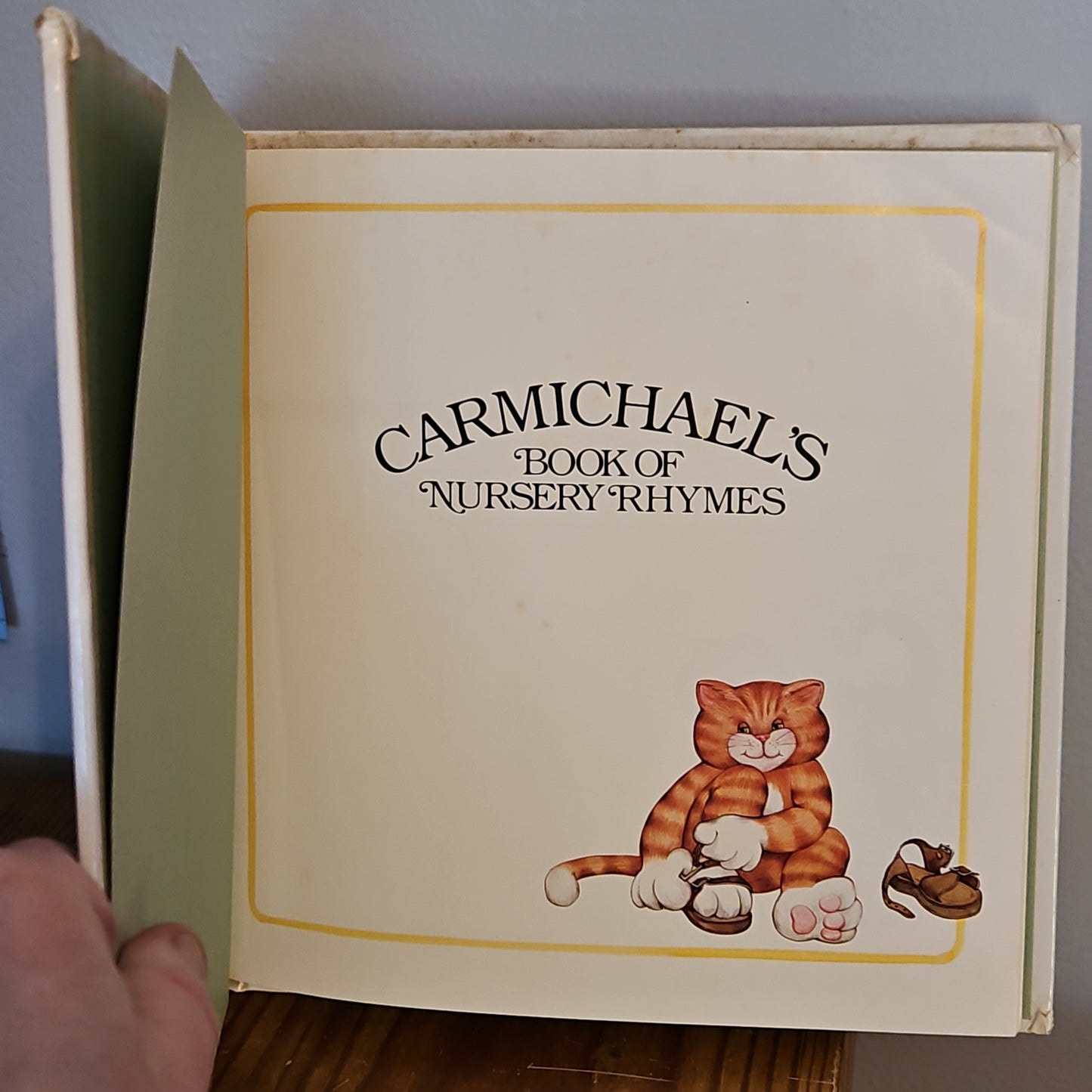 Carmichael's Book Of Nursery Rhymes By Barbara Lucas Compiler 1985