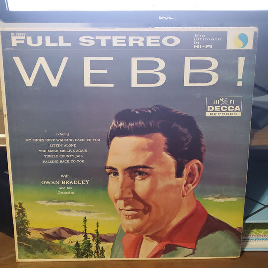 Webb Pierce with Owen Bradley and his Orchestra By HIFI Decca Records