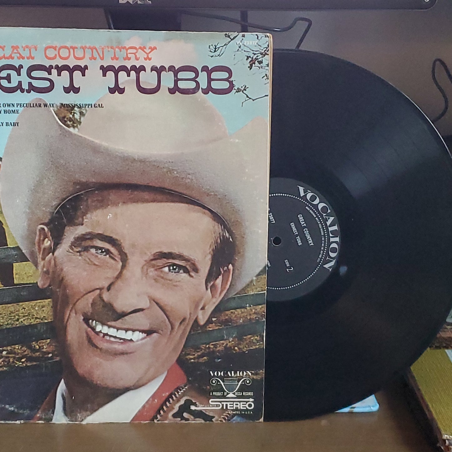 Ernest Tubb Great Country By Decca Records