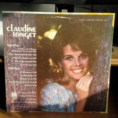 Claudine Longet Produced By Tommy LiPuma By A and M Records