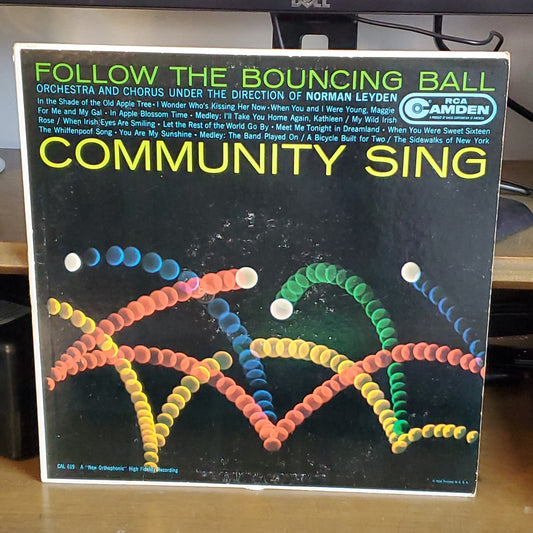 Norman Leyden Follow The Bouncing Ball Orchestra and Chorus Community Sing By RCA Records