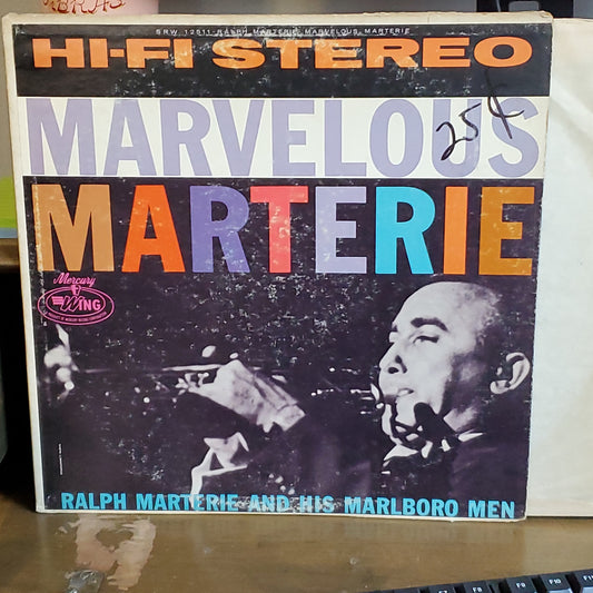 Ralph Marterie And His Marlboro Men Marvelous Marterie By Wing Stereo Records