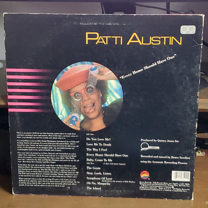 Patti Austin Every Home Should Have One By Qwest Records 1981