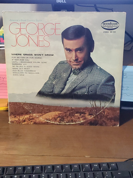 George Jones America's Great Country Stylist By Musicor Records