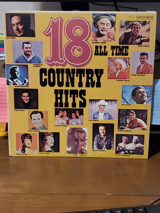 18 All Time Country Hits By Columbia Records