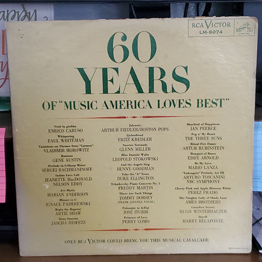 60 Years of "Music America Loves Best" By RCA Victor LM-6074