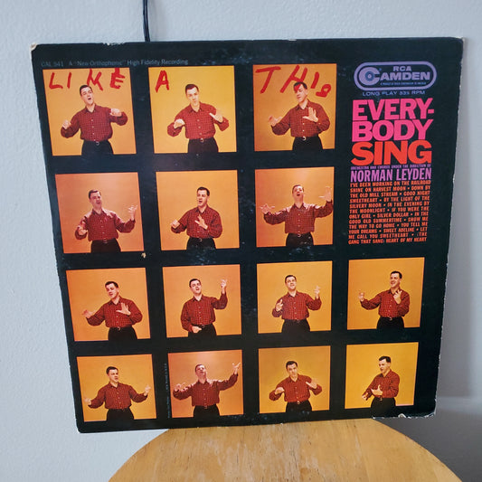 Everybody sing Orchestra and Chorus directed By Norman Leyden By RCA Camden Records