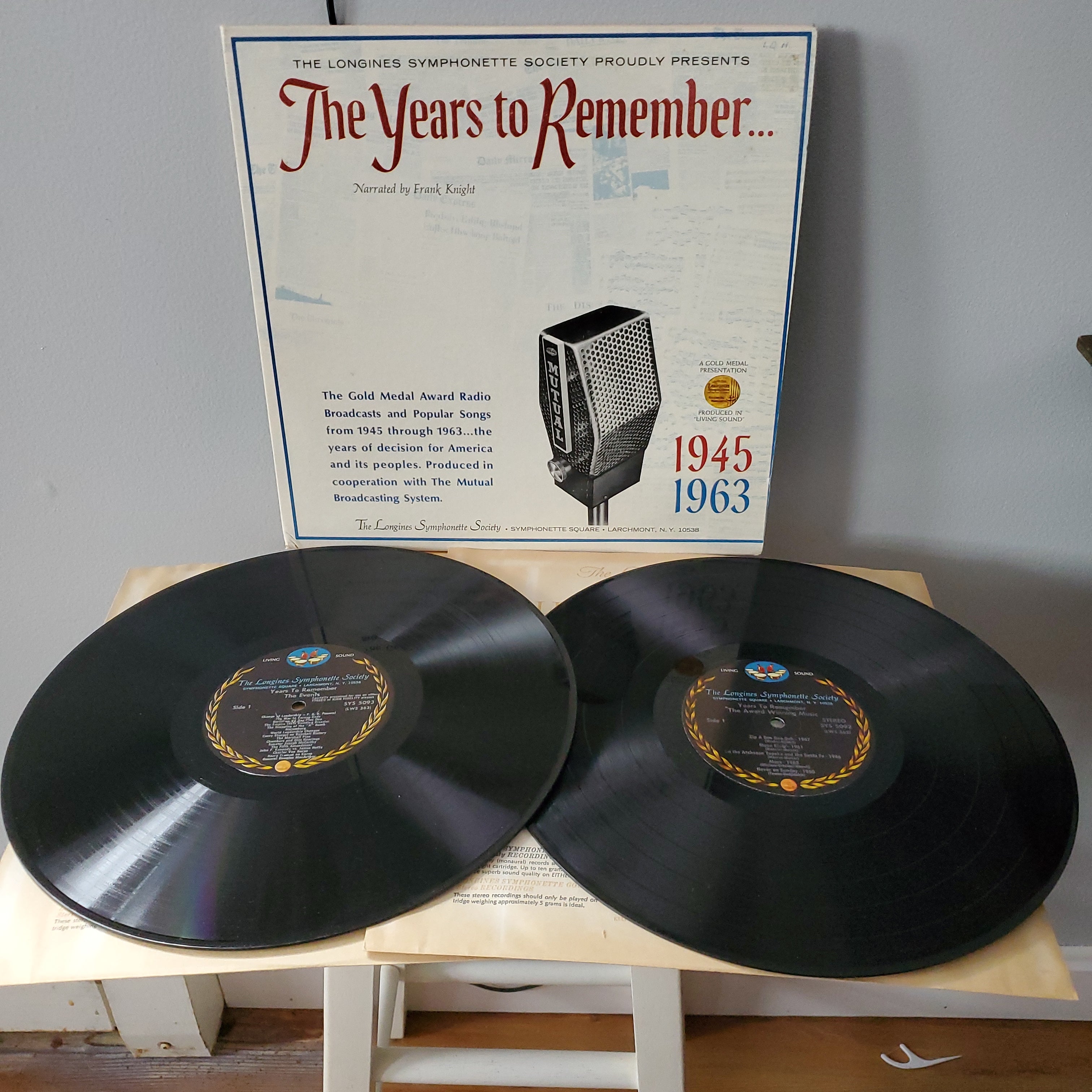 The Years to Remember Narrated By Frank Knight By The Longines