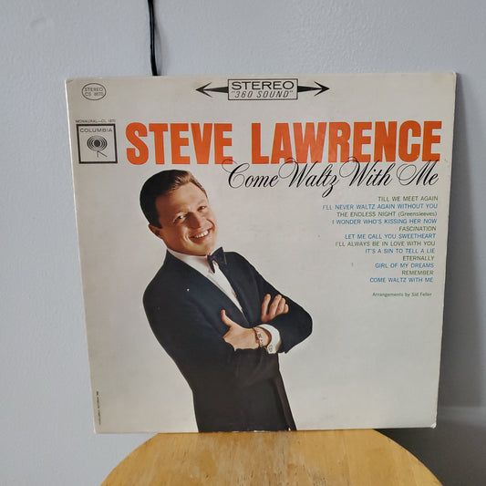 Steve Lawrence Come Waltz With Me By Columbia Records 1962